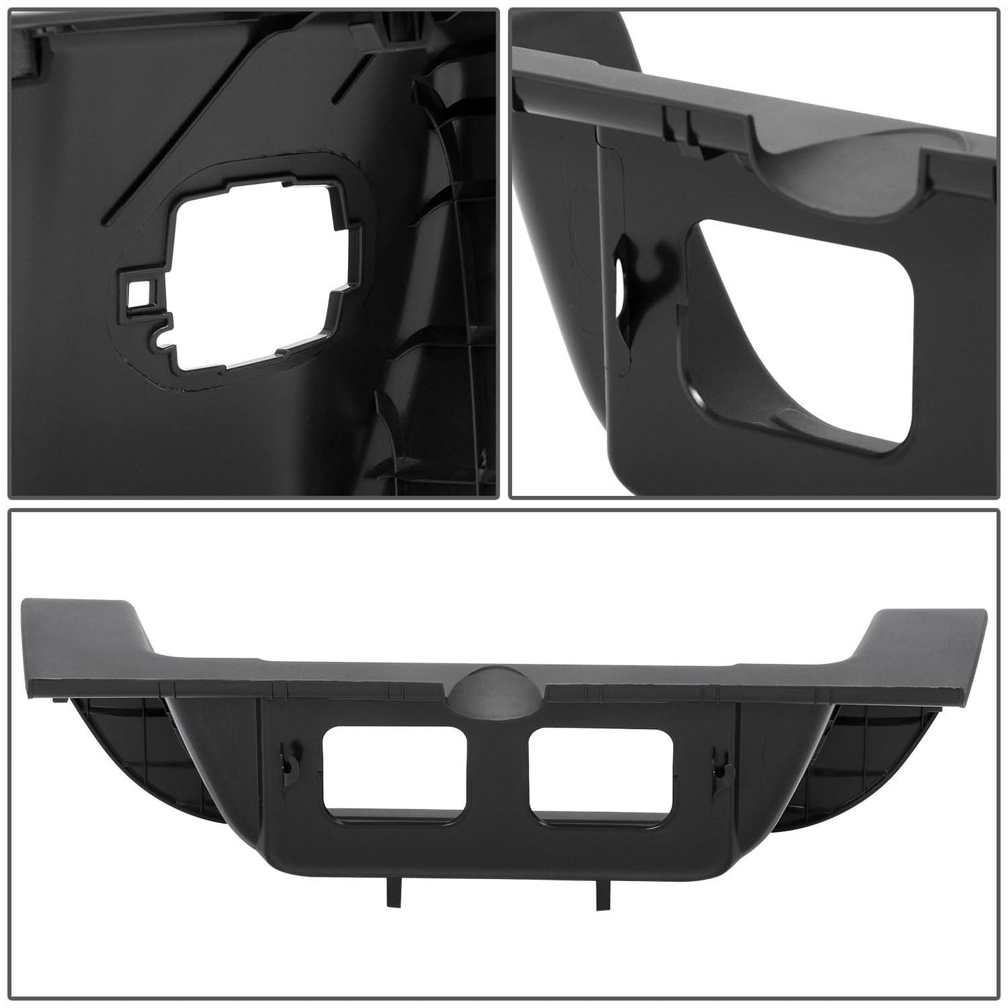 2000-2006 Toyota Tundra Rear Bumper Cover - Standard Bed - Black