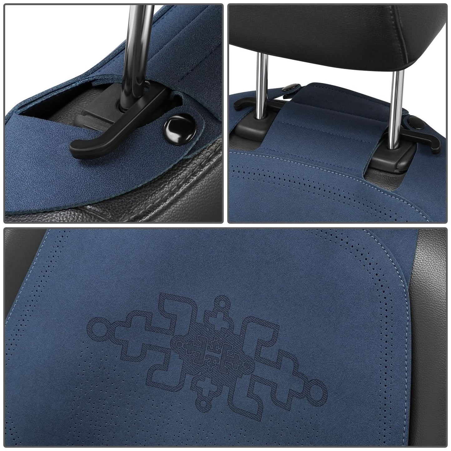 Protex Plus Front Row Seat Covers - Navy Blue