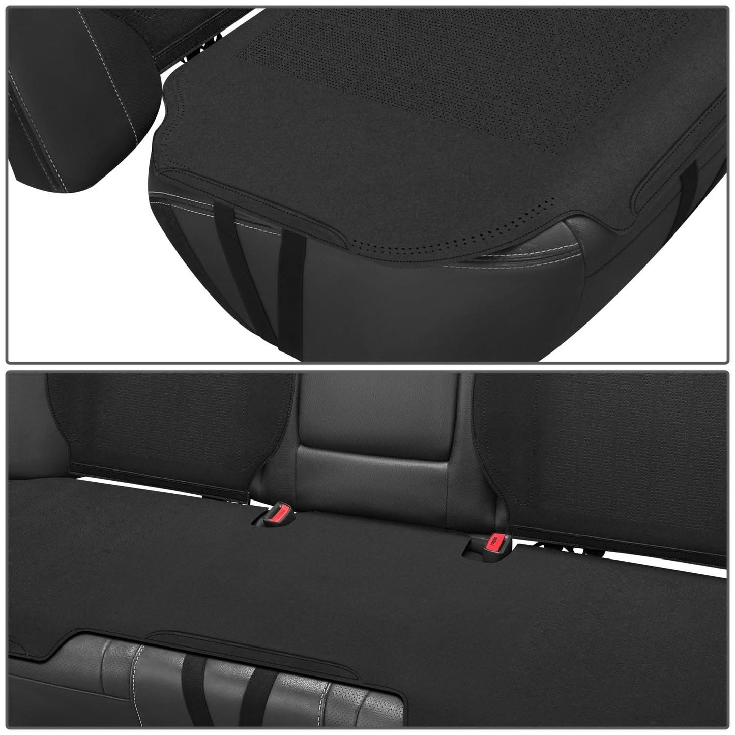 Protex Plus Full Set Seat Covers - Black