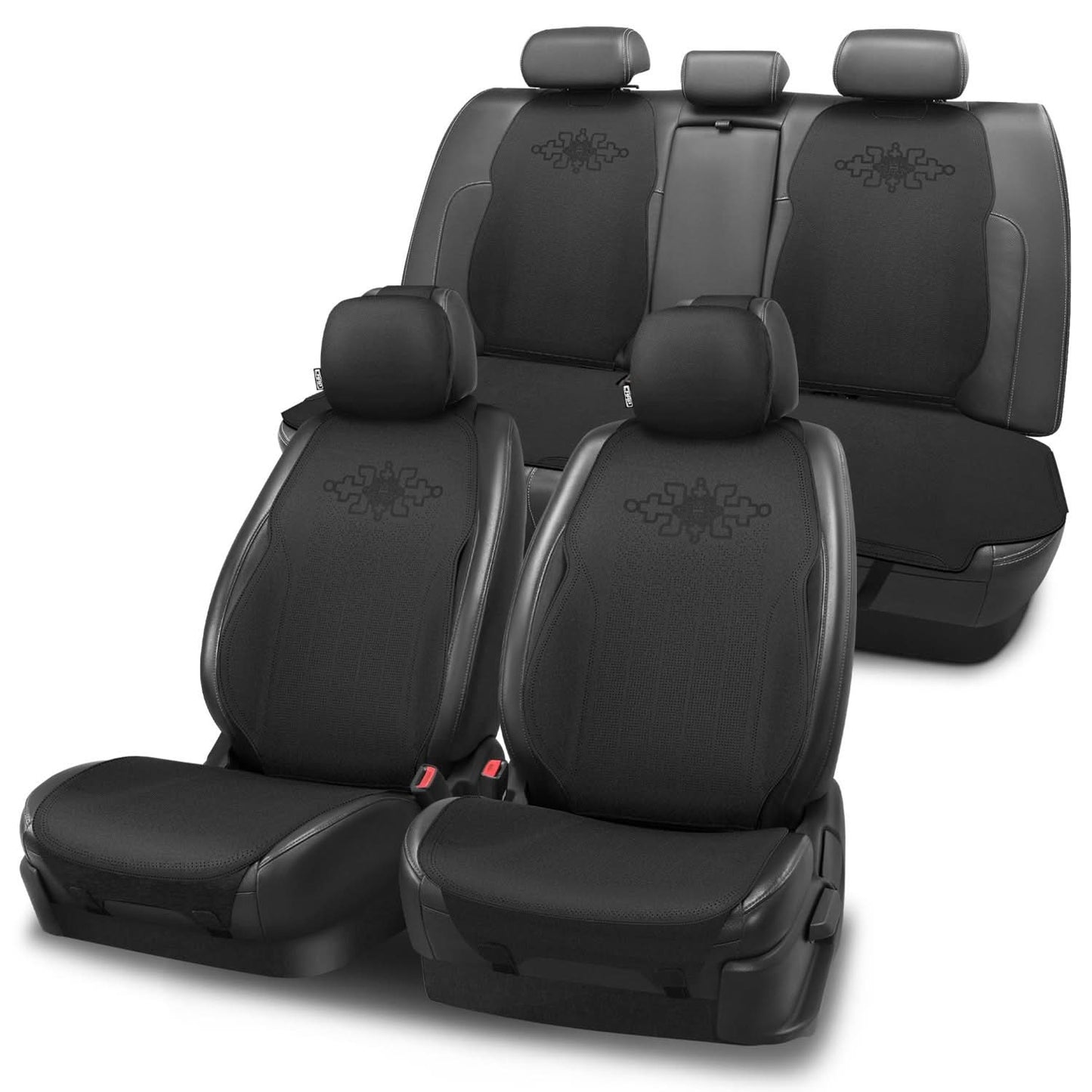 Protex Plus Full Set Seat Covers - Black
