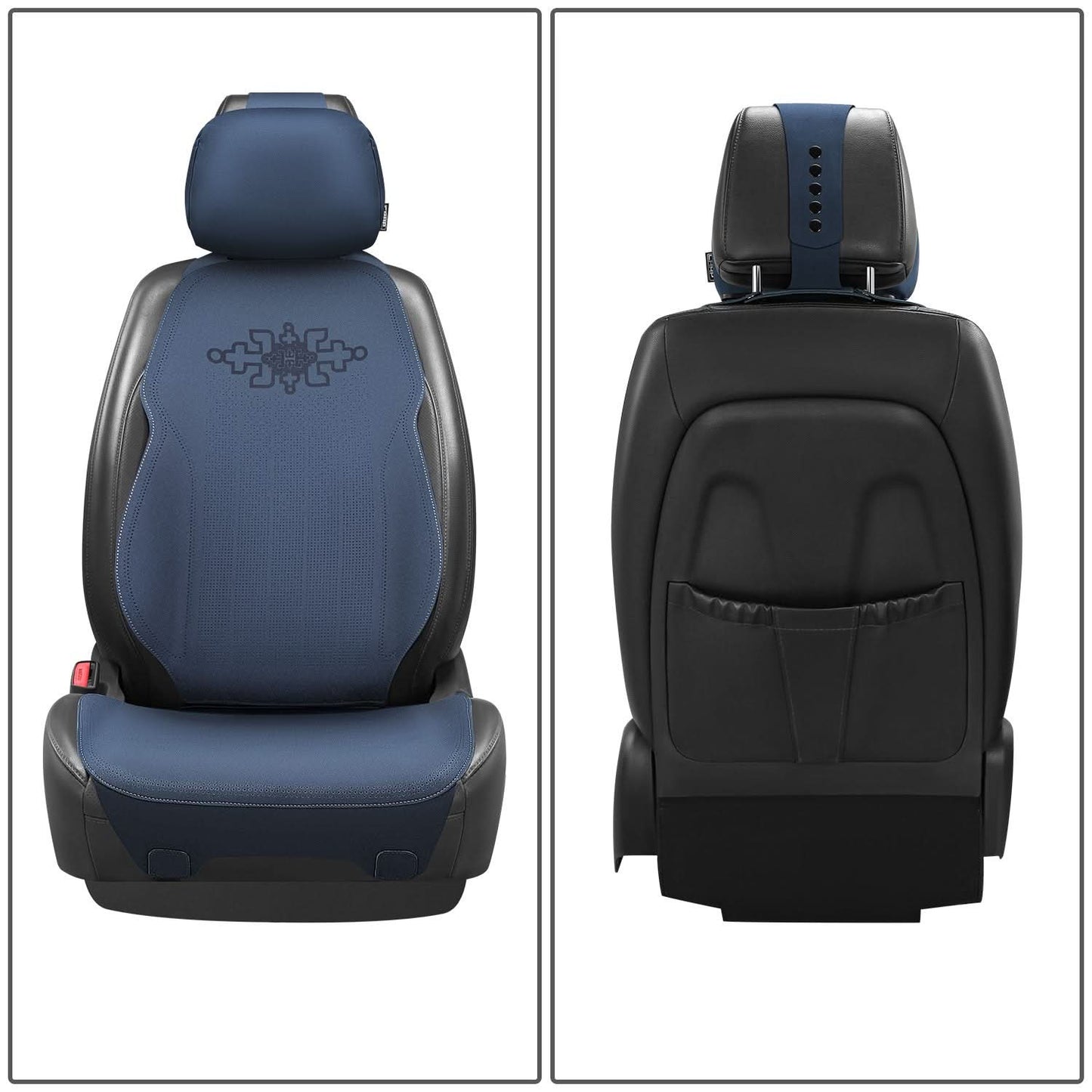 Protex Plus Navy Blue Full Set Seat Covers