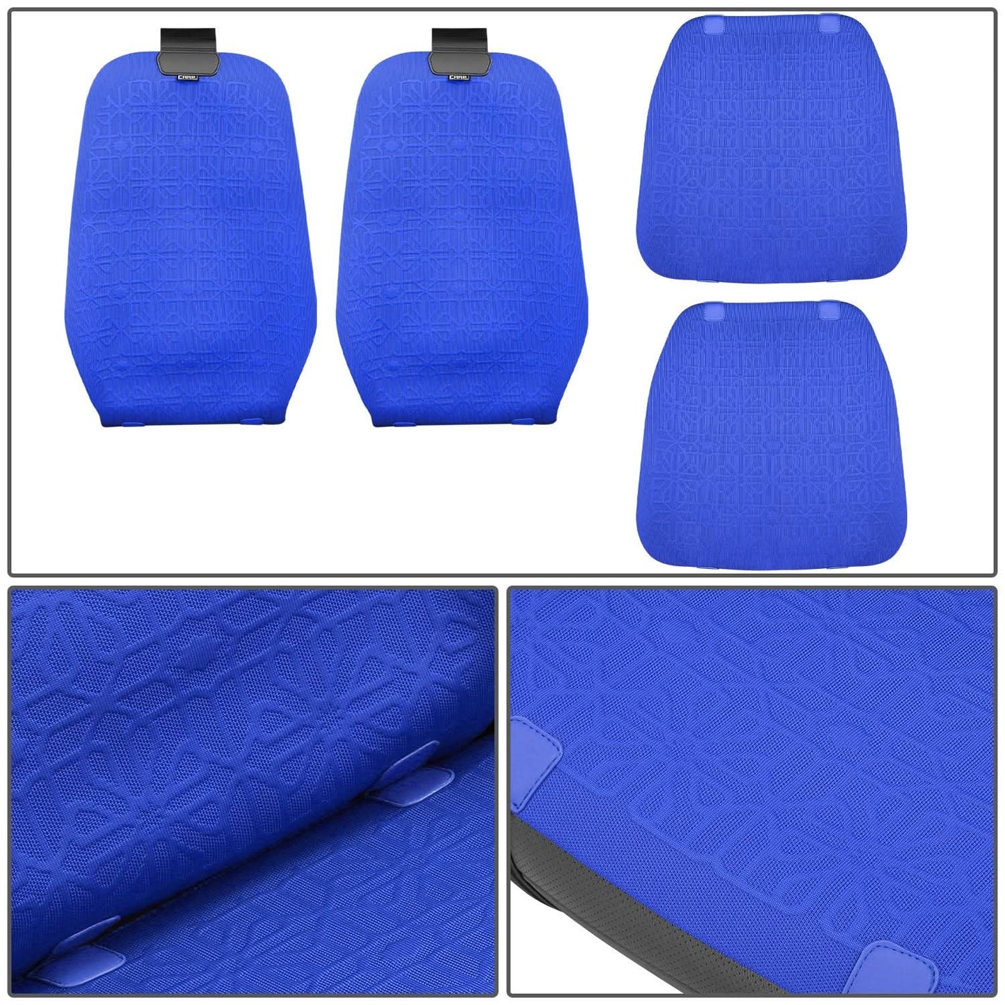 Protex Series Front Row Seat Covers - Blue