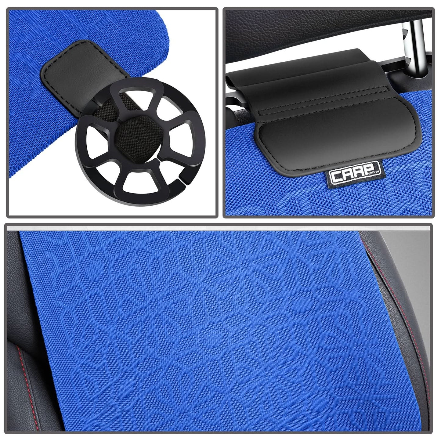 Protex Series Front Row Seat Covers - Blue