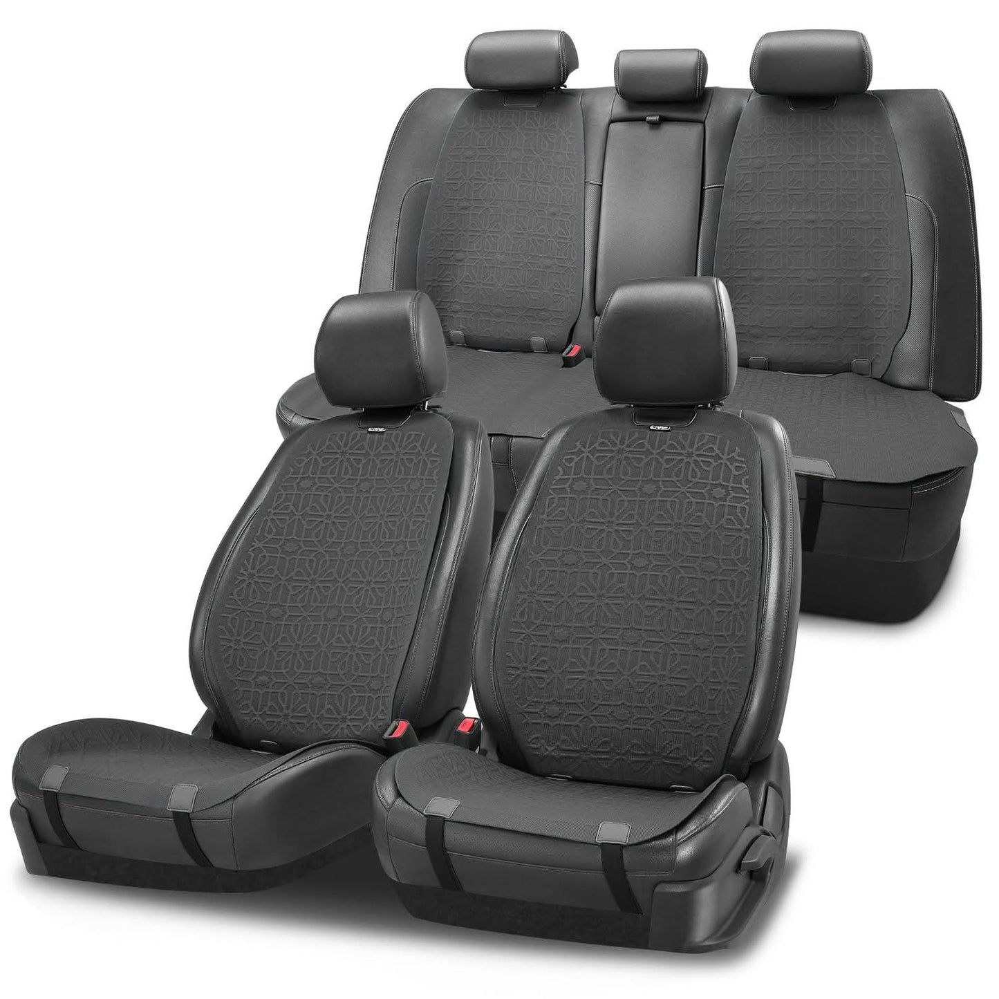 Protex Series Full Set Seat Covers - Dark Grey