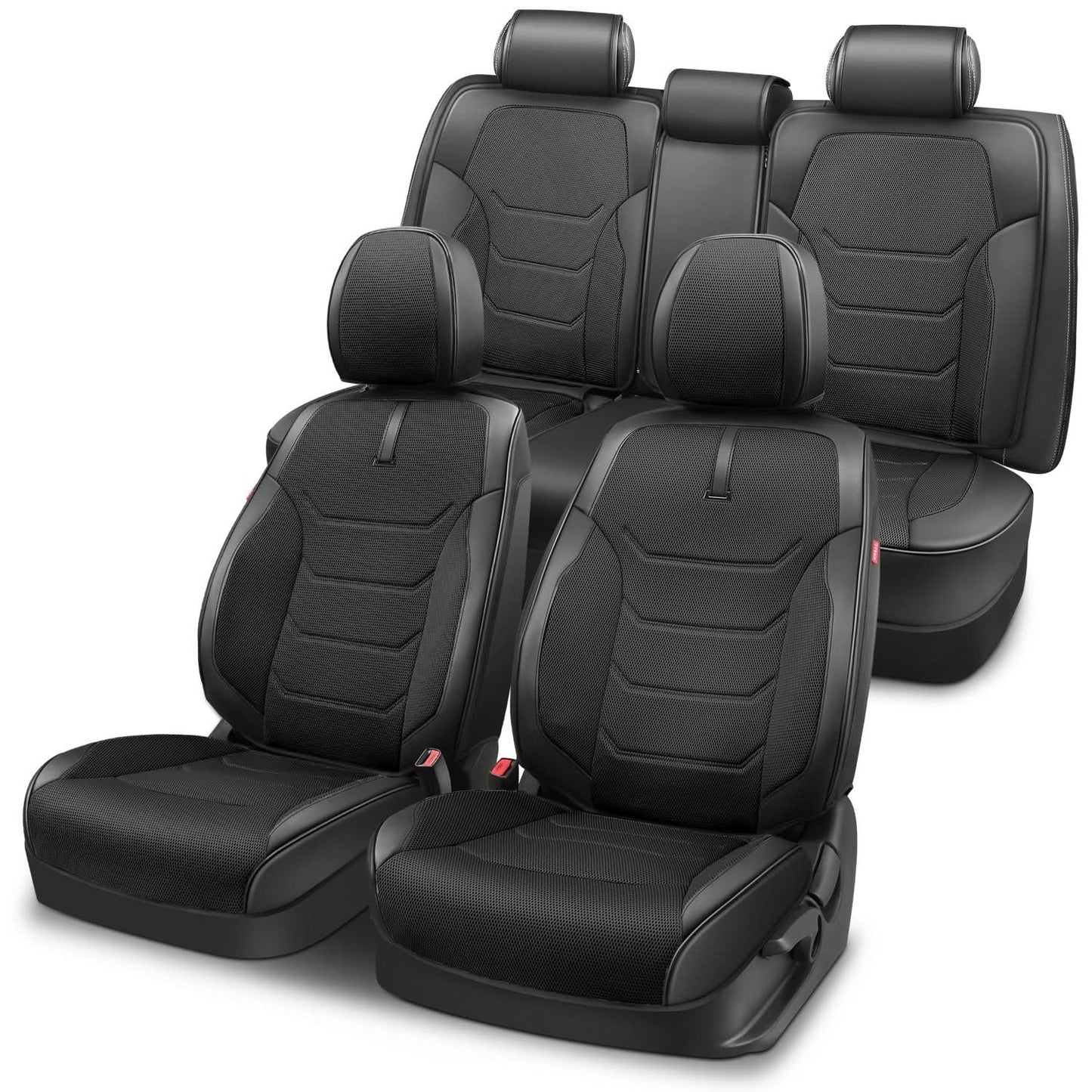Sport Series Full Set Seat Covers - Black