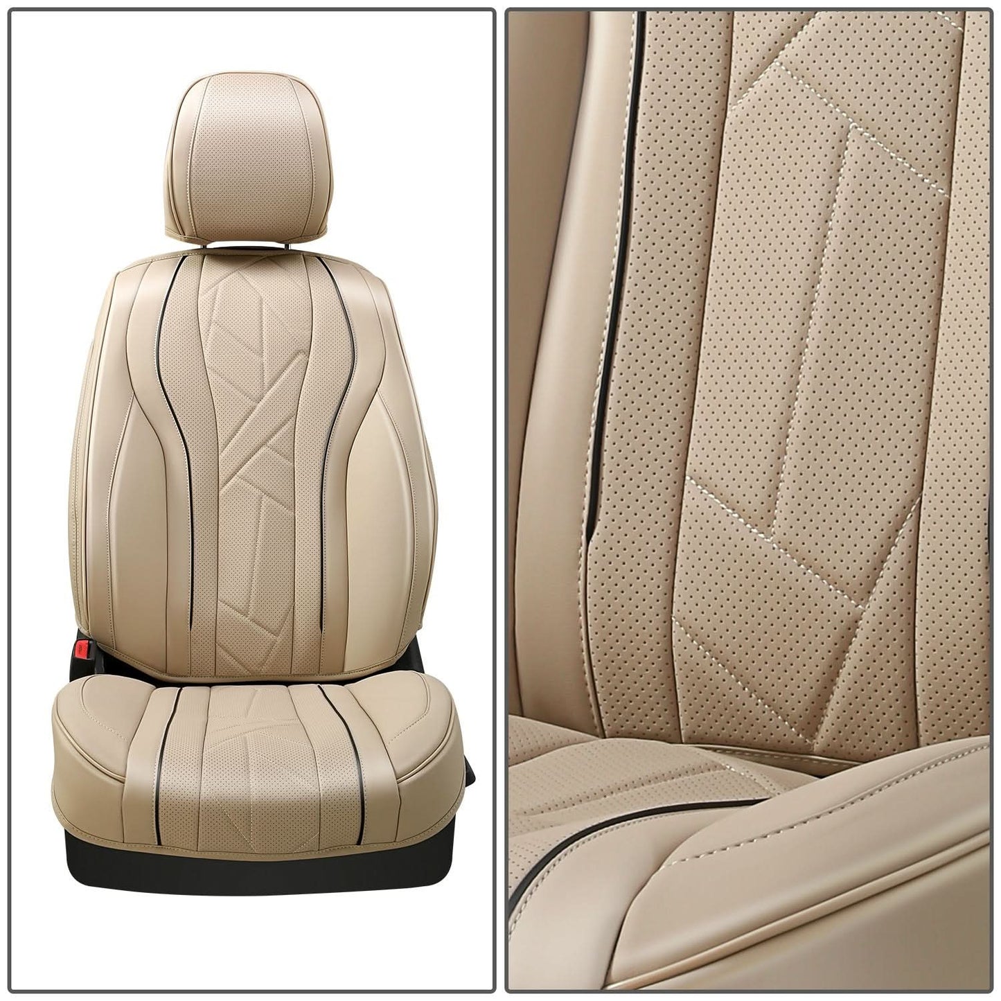 Touring Series Front Row Seat Covers - Beige