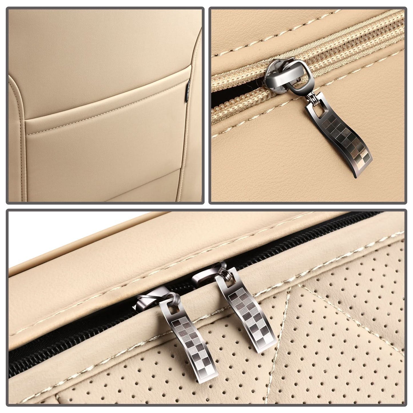 Touring Series Front Row Seat Covers - Beige