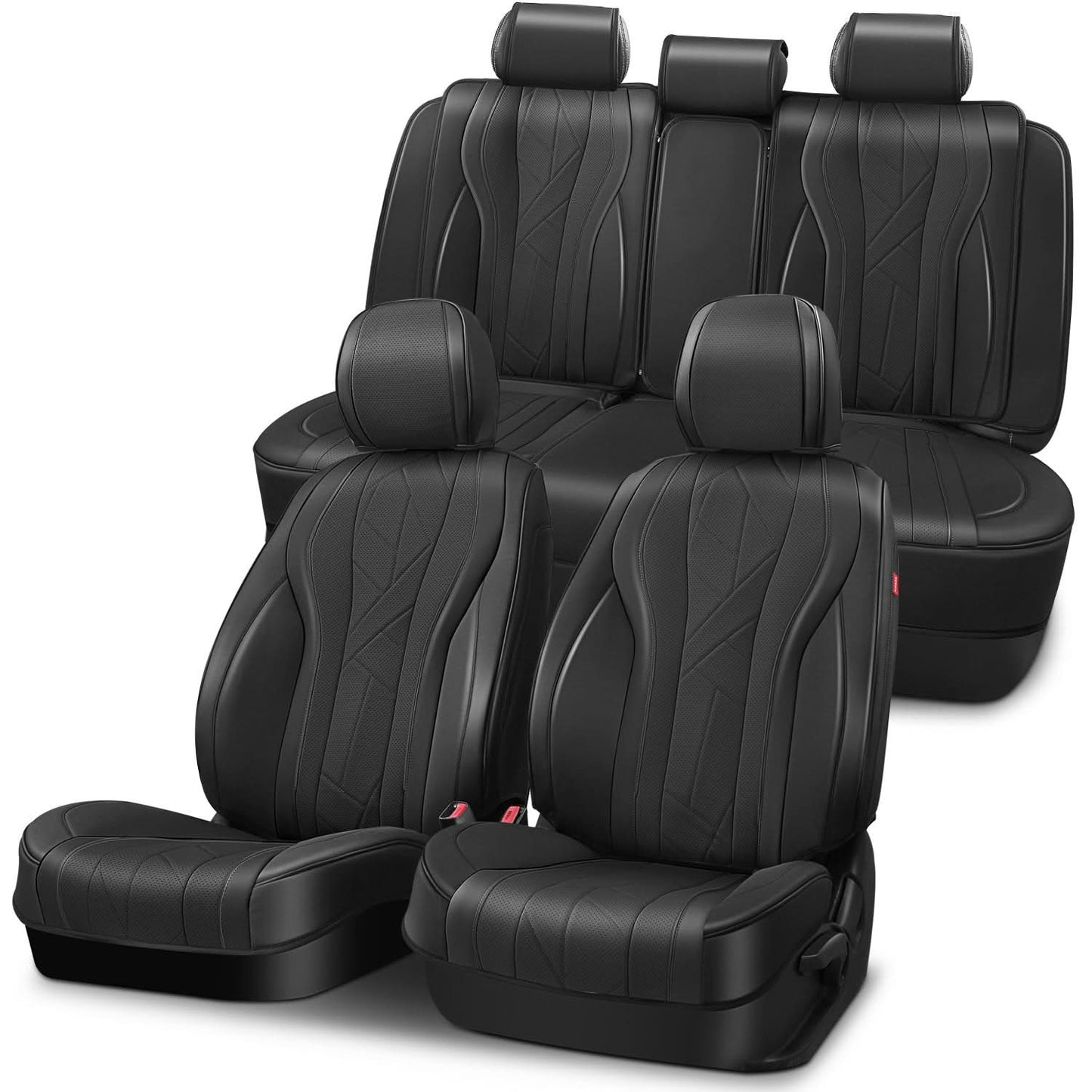 Touring Series Full Set Seat Covers - Black
