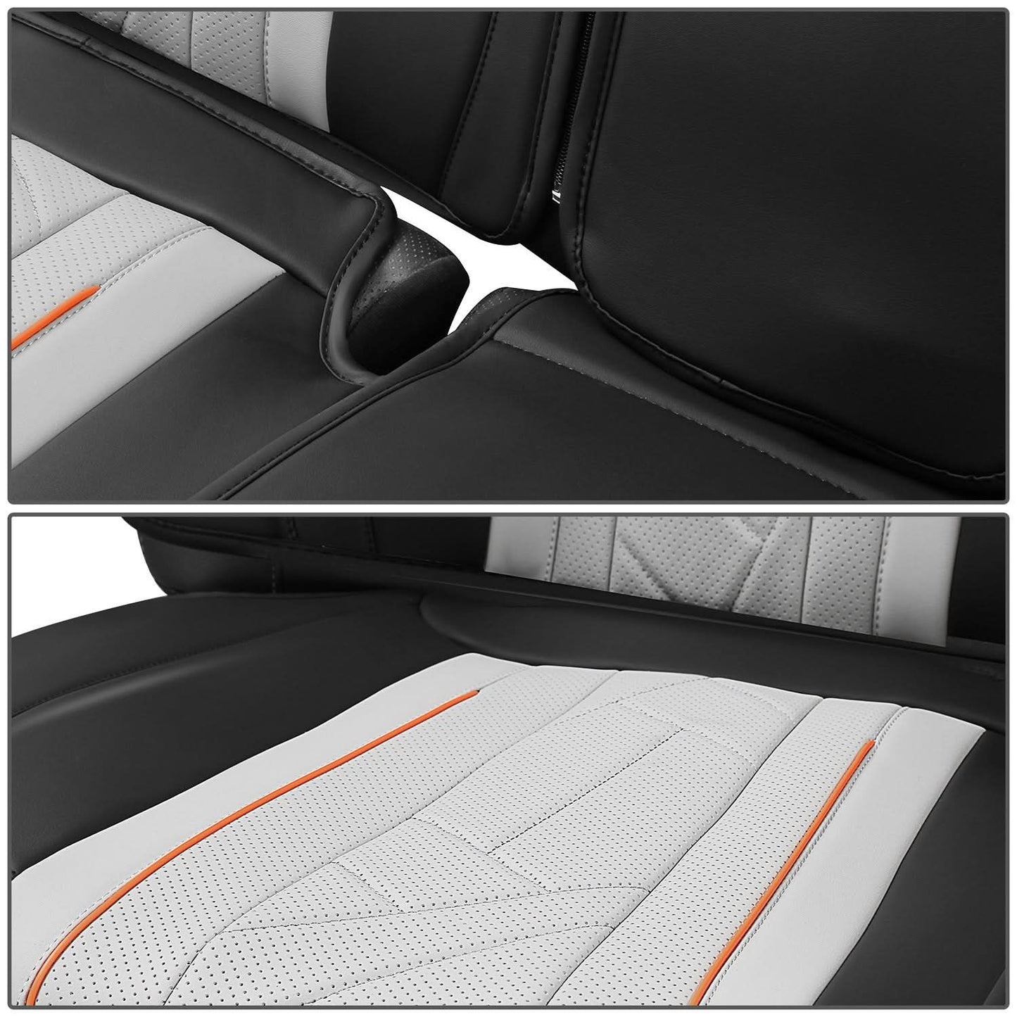 Touring Series Full Set Seat Covers Black/Grey