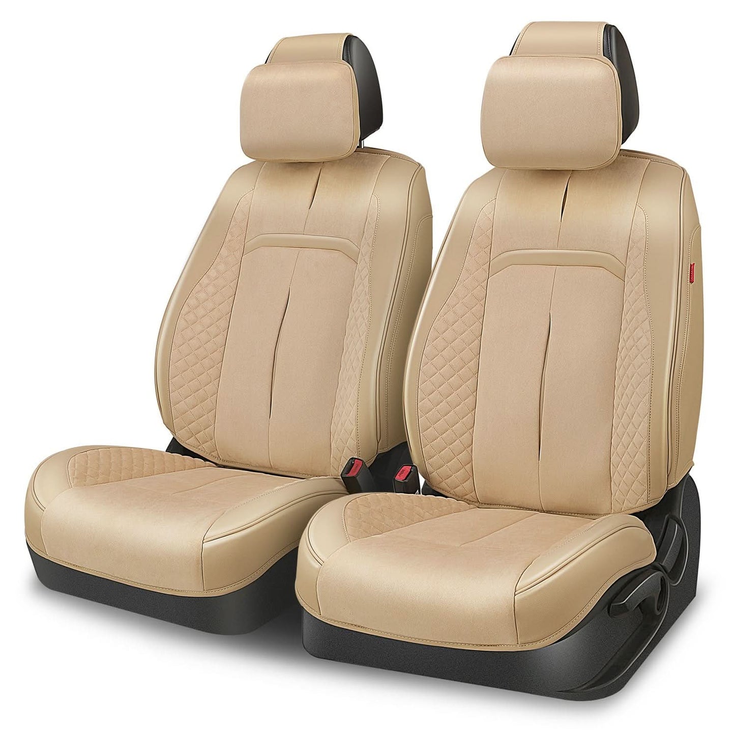 Voris Style Front Row Seat Covers - Beige