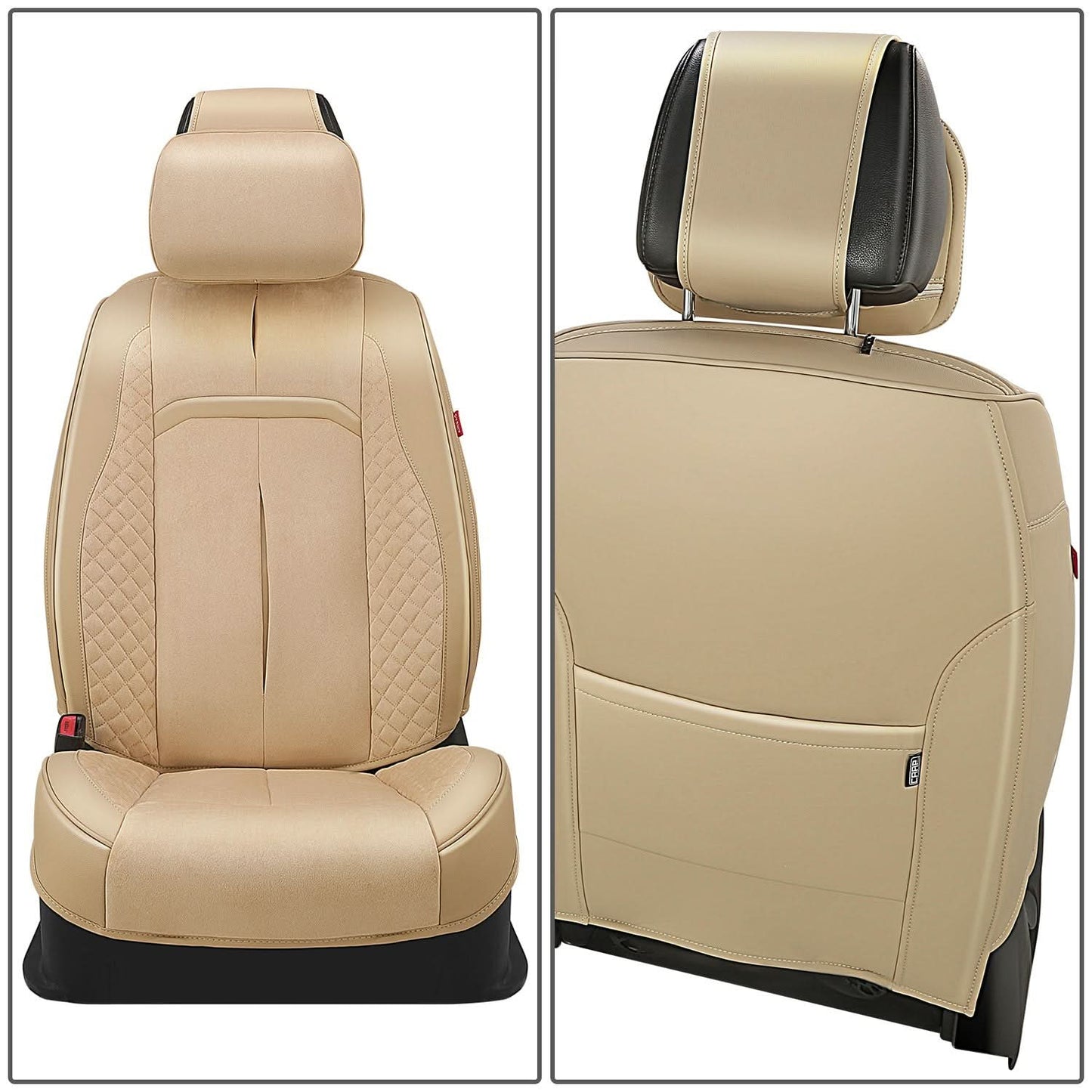 Voris Style Full Set Seat Covers - Beige