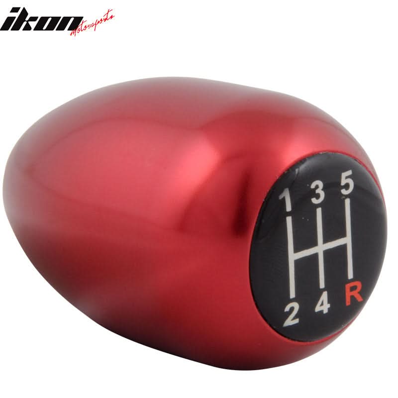 Red M10 X 1.5 Manual MT Transmission T-R Gear Shift Knob For VW Golf
