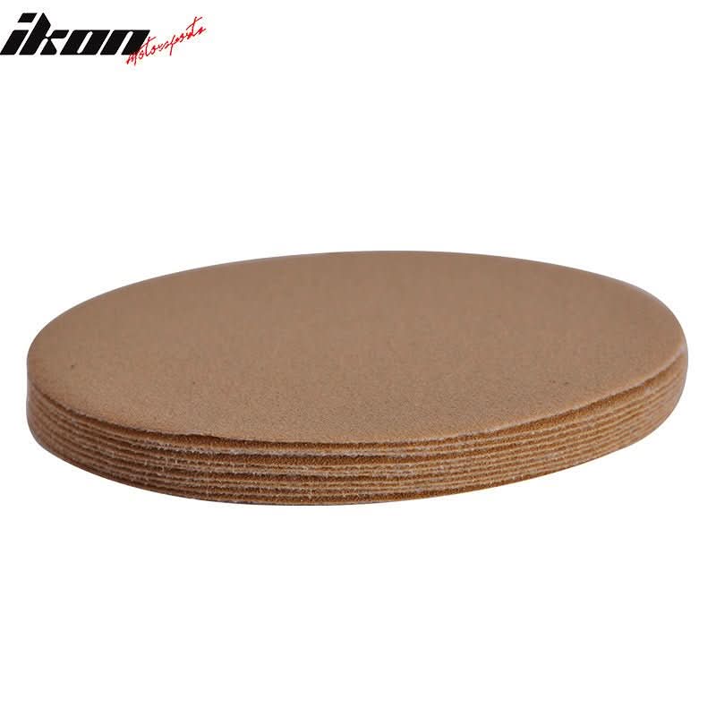 100PC 5" Dry No Hole Sand Sanding Paper 120 Grit Repair Sanding Disc
