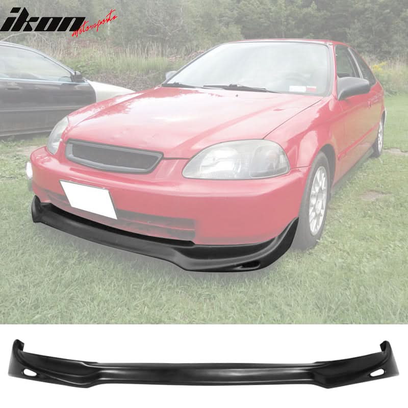 Fits 96-98 Honda Civic 3Dr JDM JUN Front + Rear Bumper Lip