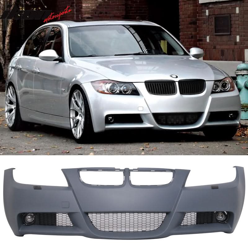 2006-2008Â BMW E90 M-T Msport Black Front Bumper Cover Fog Light PP