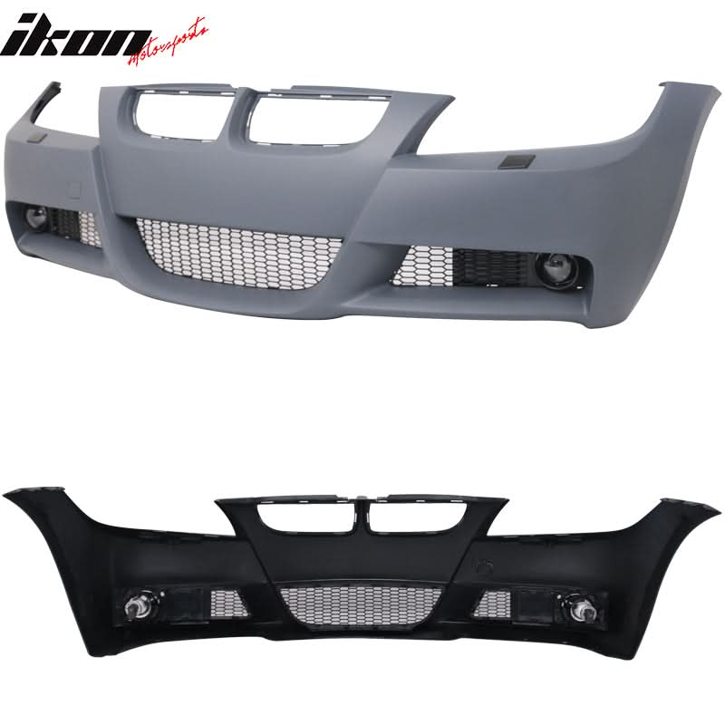 2006-2008Â BMW E90 M-T Msport Black Front Bumper Cover Fog Light PP