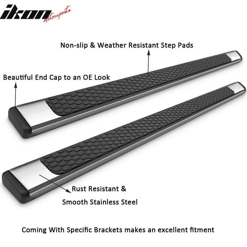 2019-2023 Ram 1500 Quad Cab Running Boards Stainless Steel