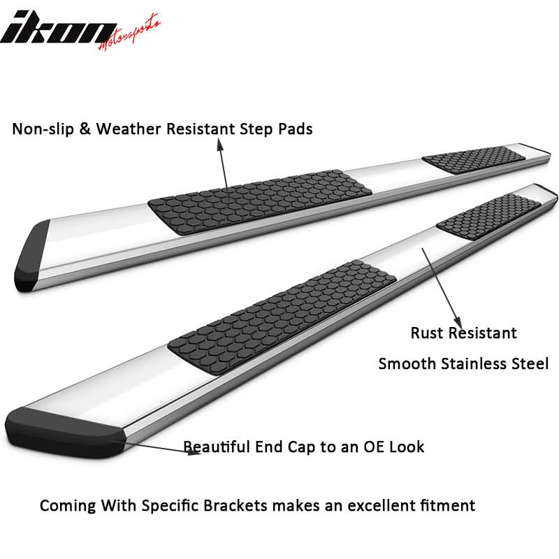 2019-2024 Ram 1500 Crew Cab Running Boards OE Style Side Step Bar