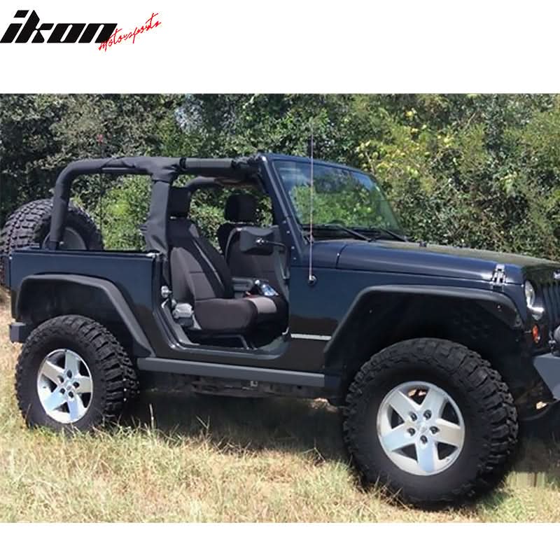 2007-2018 Jeep Wrangler JK Front Bumper Grille + Fender Flares