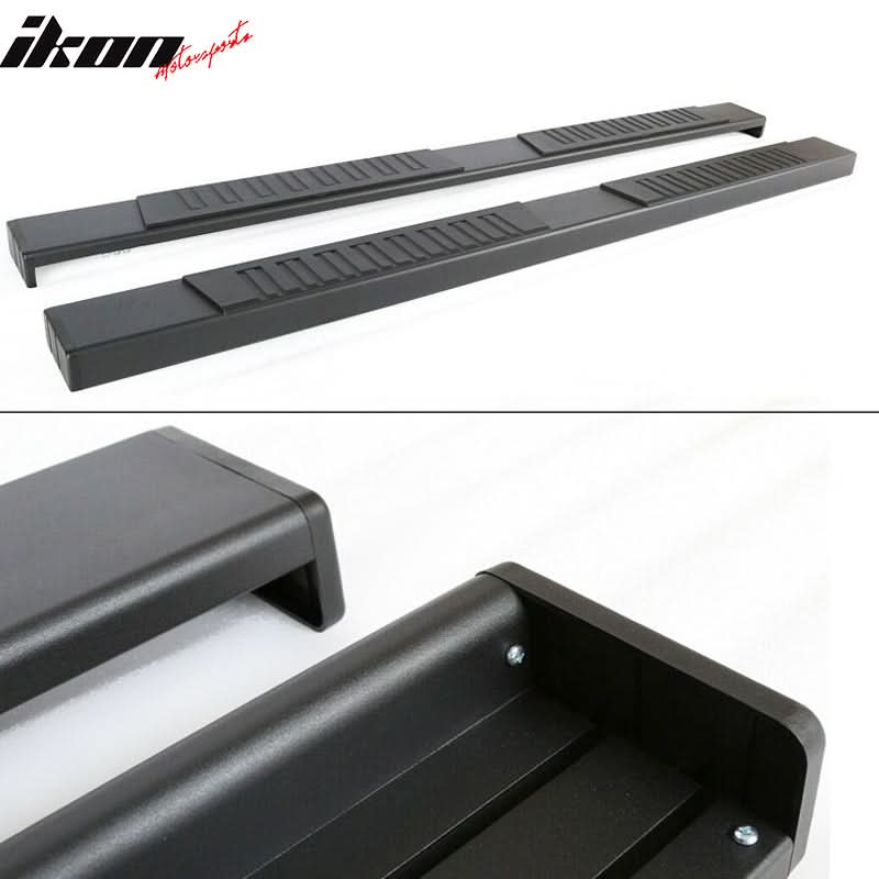 Fits 07-18 GMC Sierra 1500 Textured 69in Side Step Running Board