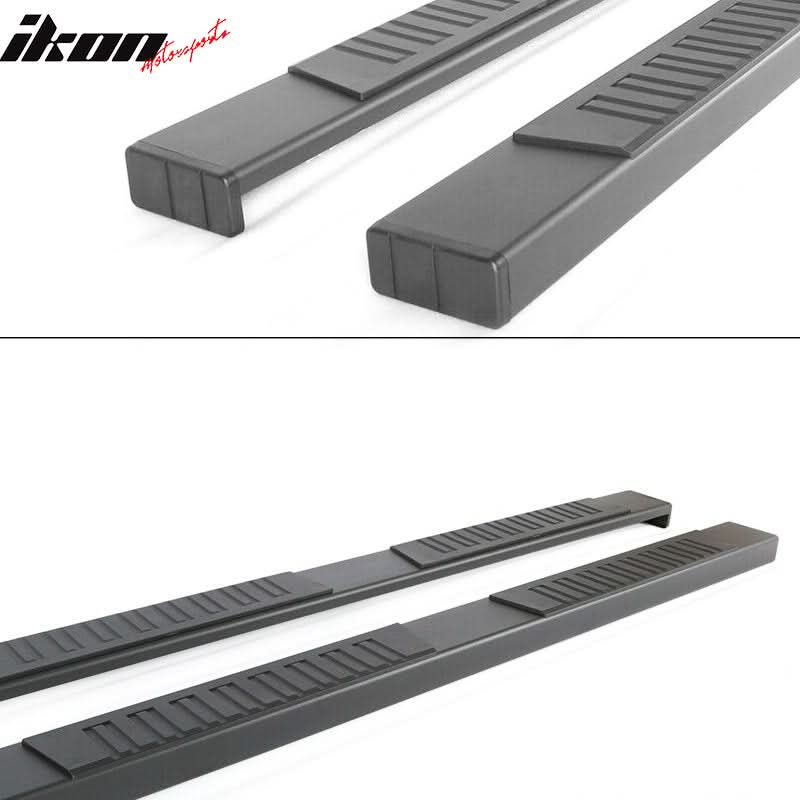 Fits 07-18 GMC Sierra 1500 Textured 69in Side Step Running Board