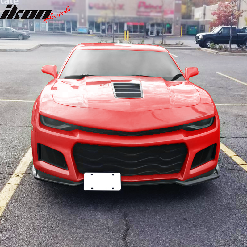 2010-2013 Chevy Camaro ZL1 Style Front Bumper w/ Headlights Fog Lights