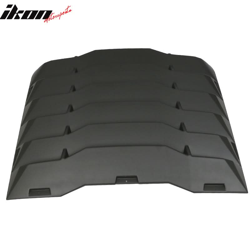 2003-2008 Nissan 350Z Black Rear Window Louver Side Vent ABS Plastic