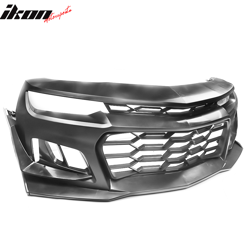 2014-2015 Chevy Camaro 1LE Style Front Bumper Cover PP + Hood Cover