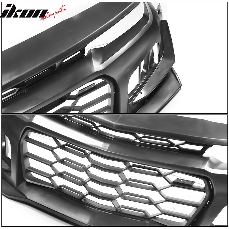 2014-2015 Chevy Camaro 1LE Style Front Bumper Cover PP + Hood Cover
