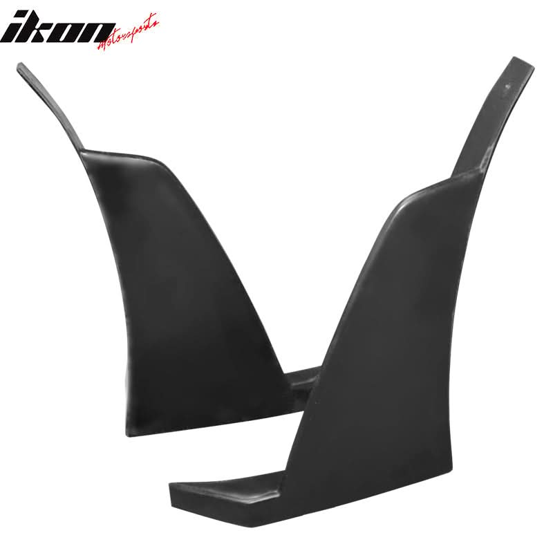 2014-2016 Lexus IS Series F Sport Sedan Front Bumper Lip + Winglets PU