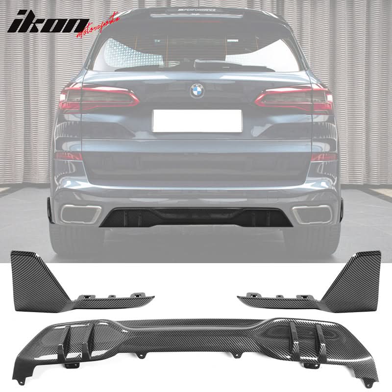 2019-2023 BMW G05 X5 M CFL Sport Rear Aprons Rear Diffuser ABS