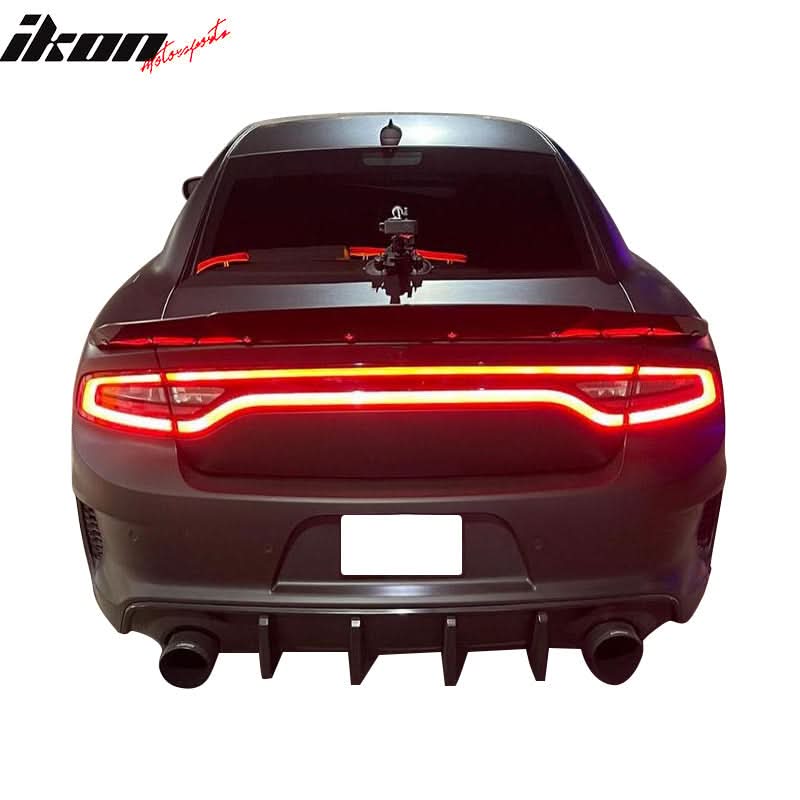 2015-2023 Dodge Charger Standard Sedan Rear Bumper Kits Diffuser PP