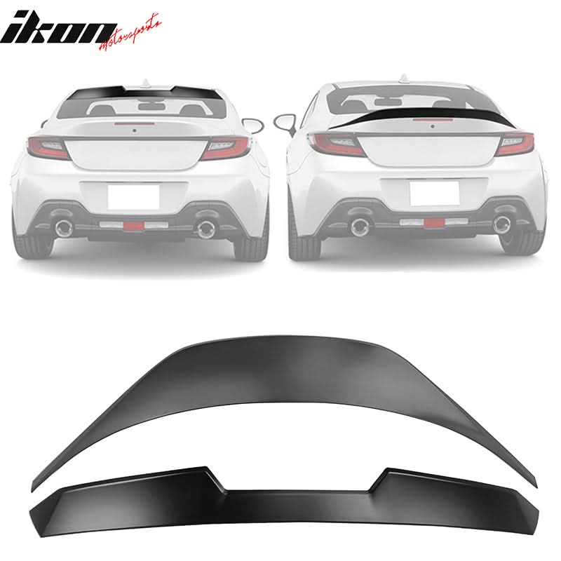 2022-2025 Subaru BRZ GR86 Unpainted V Roof + TRD Trunk Spoiler ABS