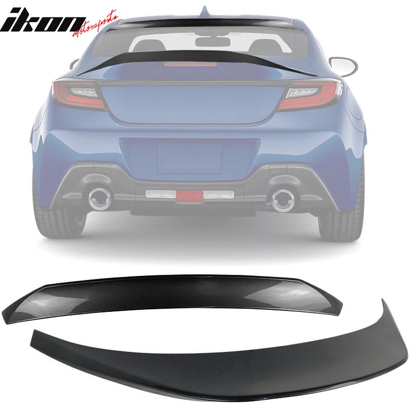 2022-2025 Subaru BRZ GR86 #P8Y Gray IKON Roof + TRD Trunk Spoiler ABS