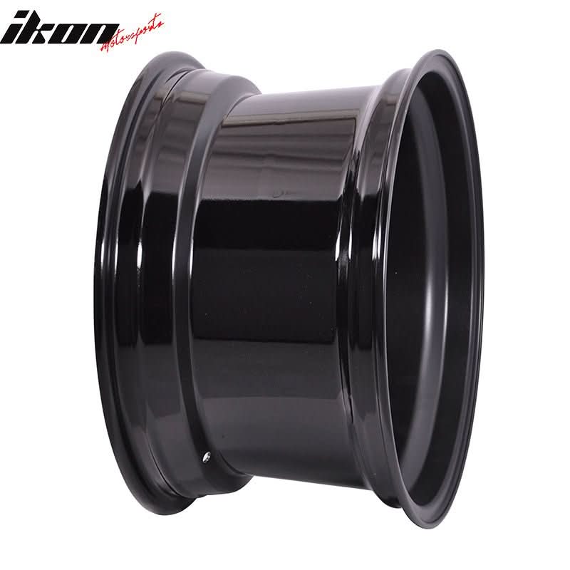(2) 17X8.5 +25 5X100 / 5X114.3 Step Lip Deep Dish Mesh Wheels Rims