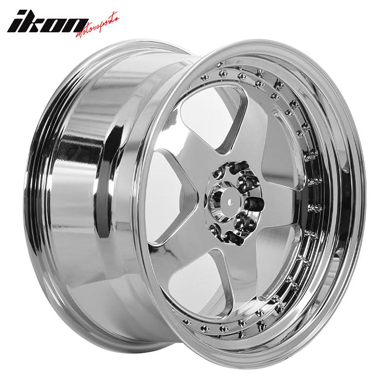 (4) 18X9.0 +30 5X100 / 5X114.3 Step Lip 5 Spoke Wheels Rim Replacement