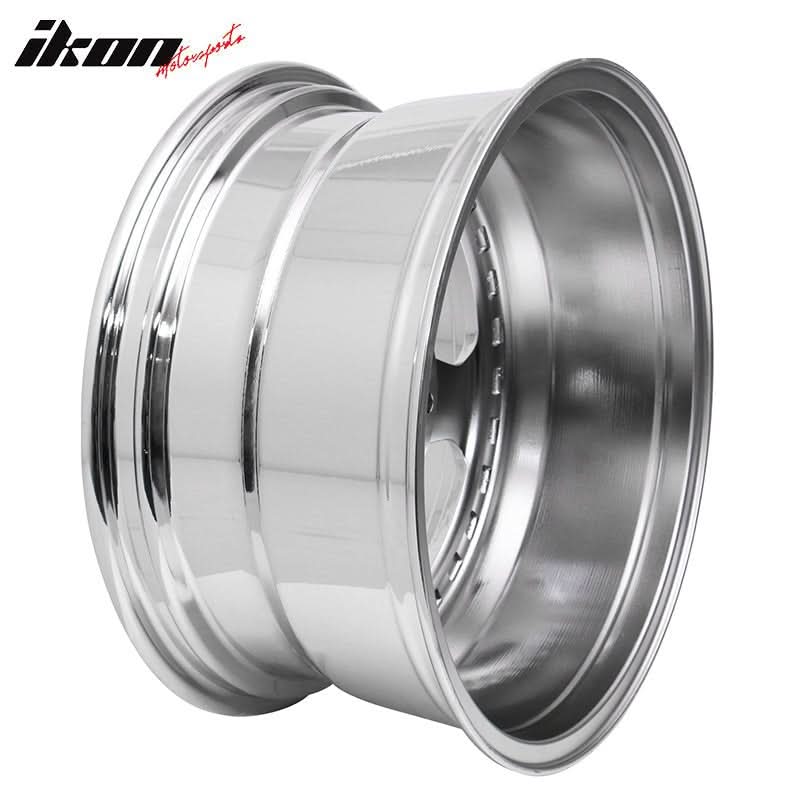 (2) 18X9.0 +30 5X100 / 5X114.3 Step Lip 5 Spoke Wheels Rim Accessories
