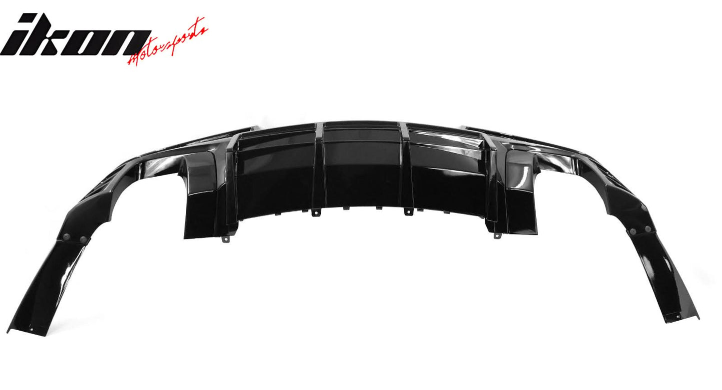 2014-2015 Chevy Camaro Ikon Rear Diffuser Bumper Lip PP