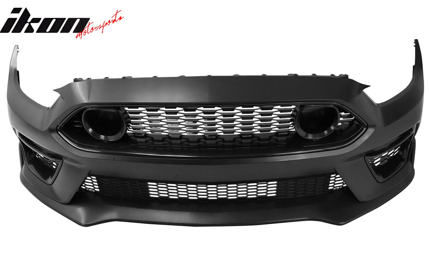 2015-2017 Ford Mustang Front Bumper Conversion W/ Chin Lip Grilles PP