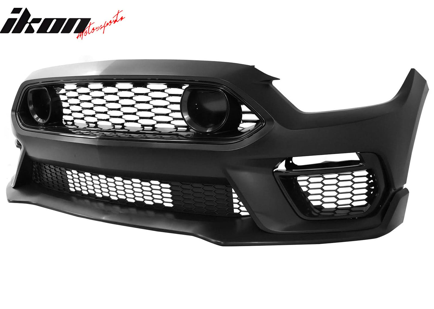 2015-2017 Ford Mustang EcoBoost Front Bumper Cover Lower Upper Grill