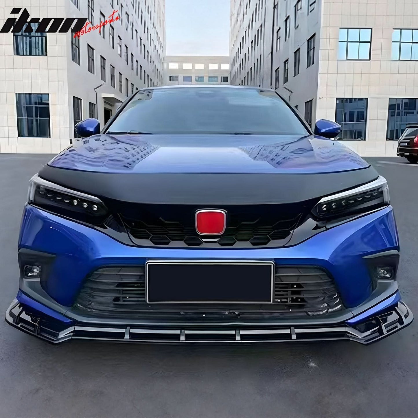 2022-2024 Honda Civic Sedan Si Style Front Bumper Upper Grill & Trim