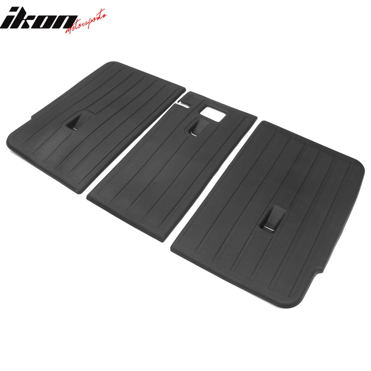 2020-2023 Tesla Model Y Black Trunk Mats Rear Seat Cover Injection TPE