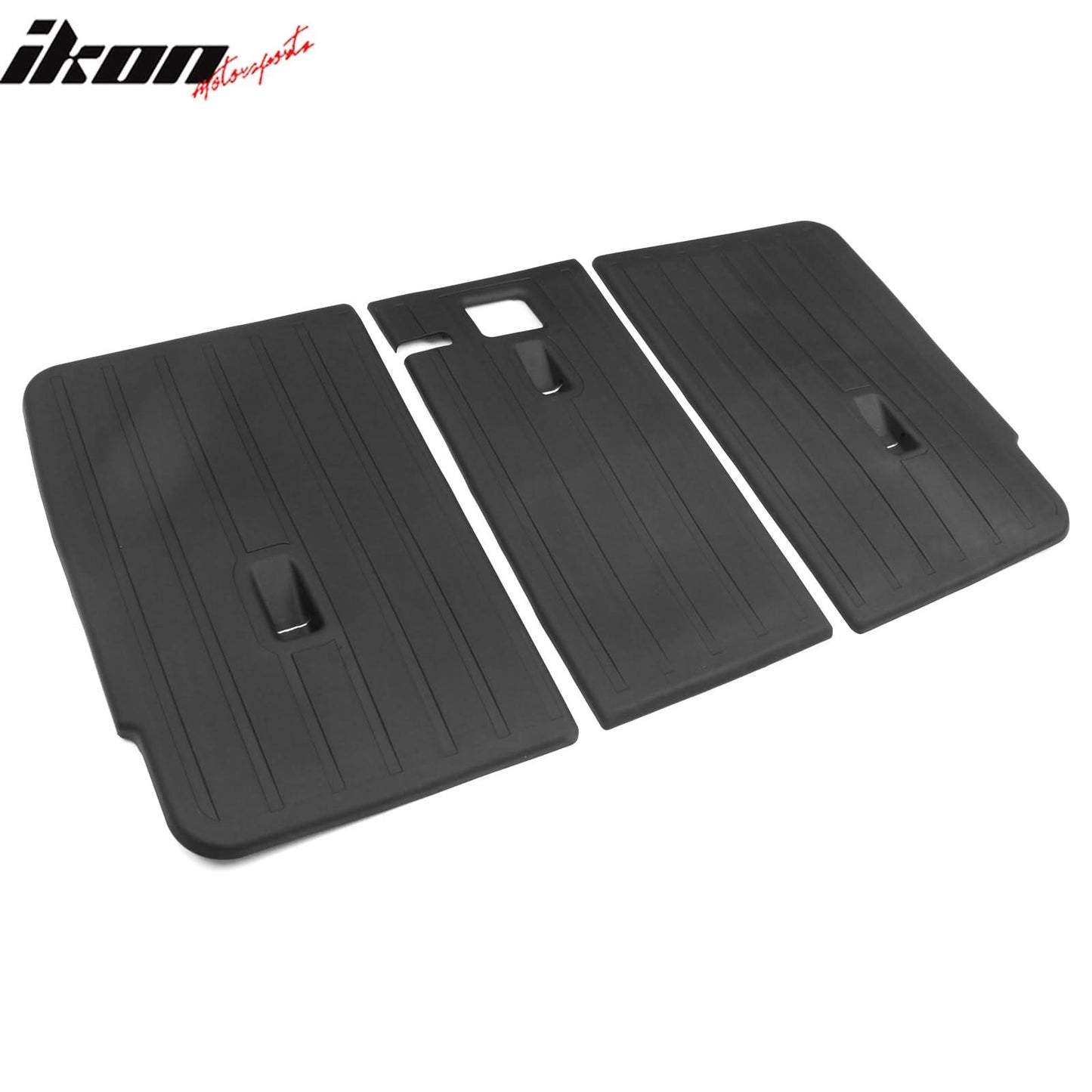 2020-2023 Tesla Model Y Black Trunk Mats Rear Seat Cover Injection TPE