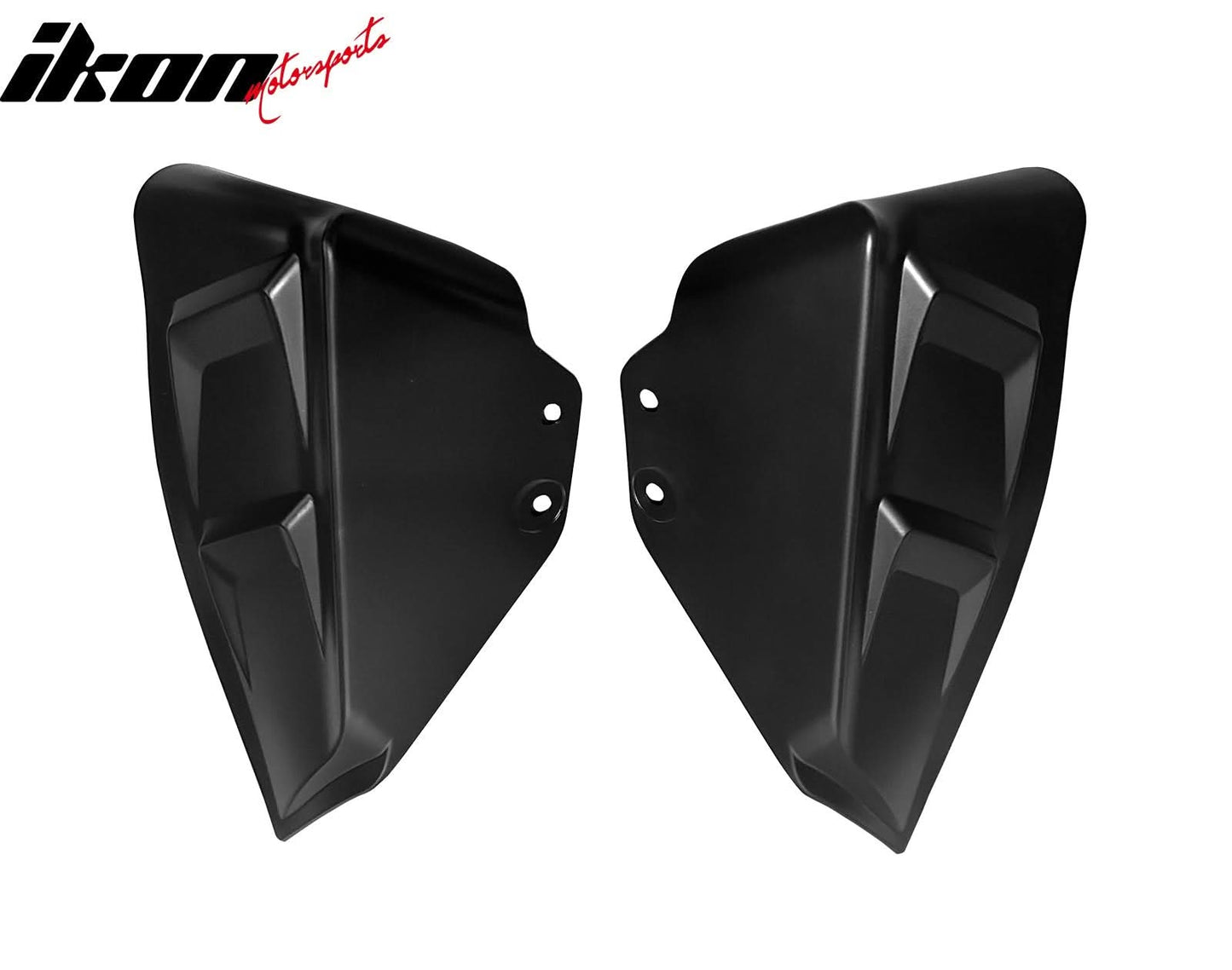2020-2024 Tesla Y IKON Matte Black Rear Bumper Lip W/ RearÂ Aprons PP