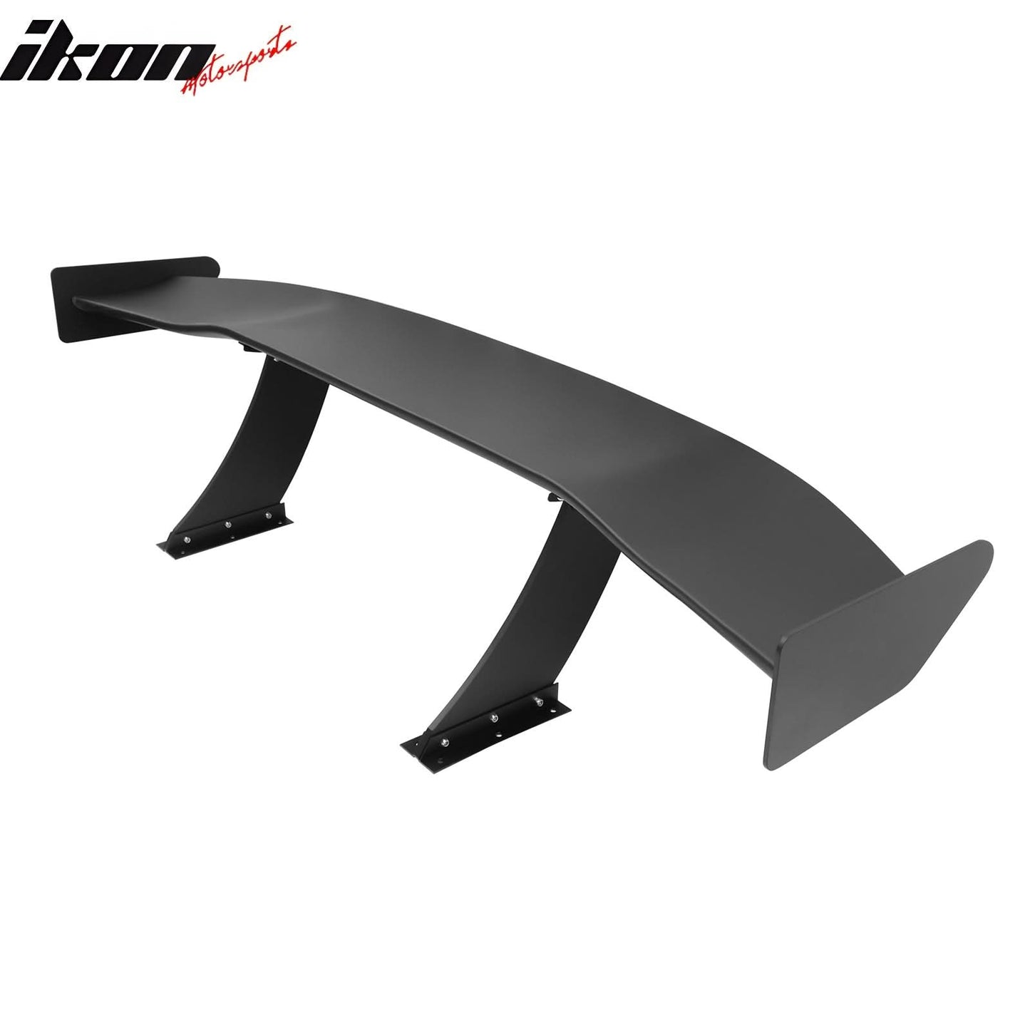 Universal 65'' GT Trunk Spoiler V1 Brackets V4A Legs + Side Plates ABS