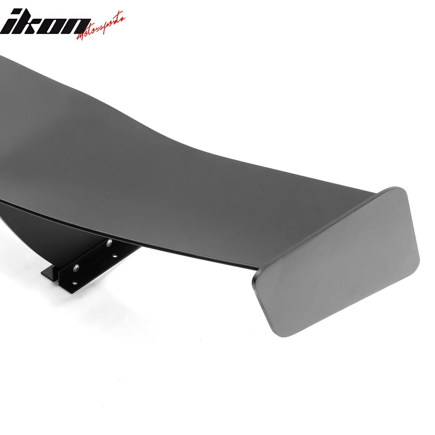 Universal 57'' GT Trunk Spoiler V1 Brackets V4A Legs + V4D Plates ABS