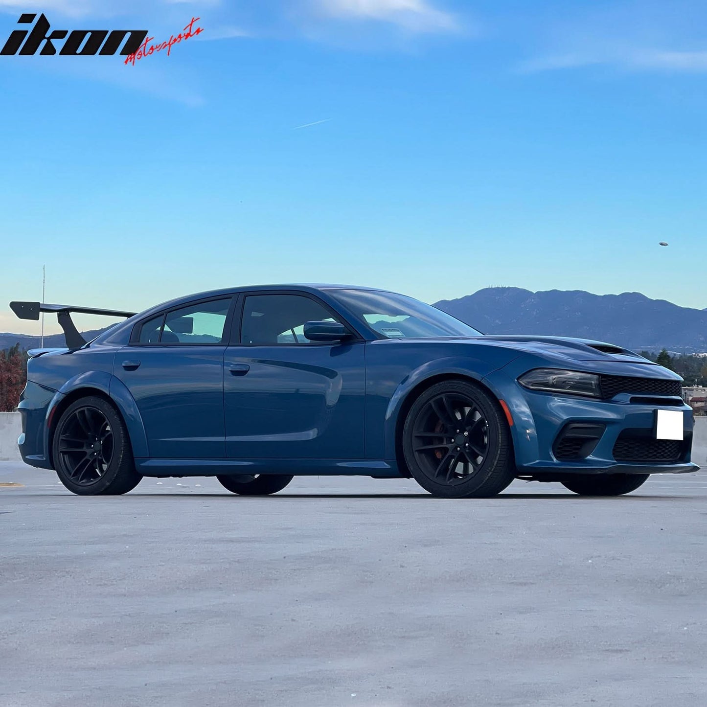 Universal 61'' GT Trunk Spoiler V1 Brackets V4B Legs + V4A Plates ABS