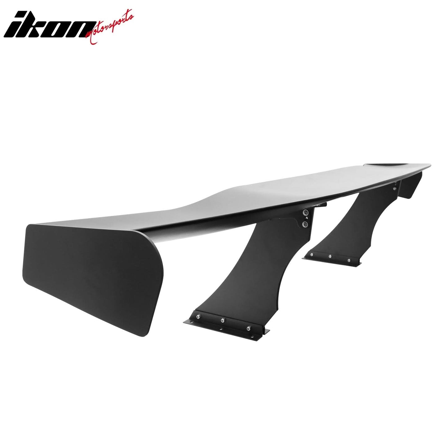 Universal 57'' GT Trunk Spoiler V1 Brackets V4B Legs + V4C Plates ABS