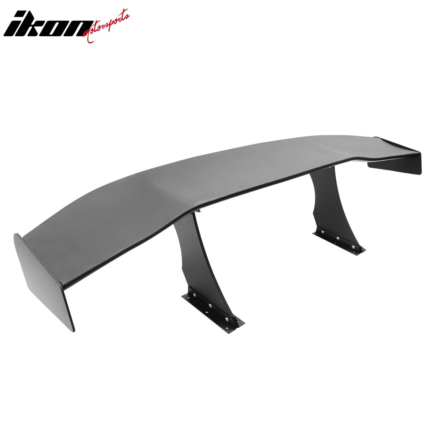 Universal 57'' GT Trunk Spoiler V1 Brackets V4B Legs + V4C Plates ABS