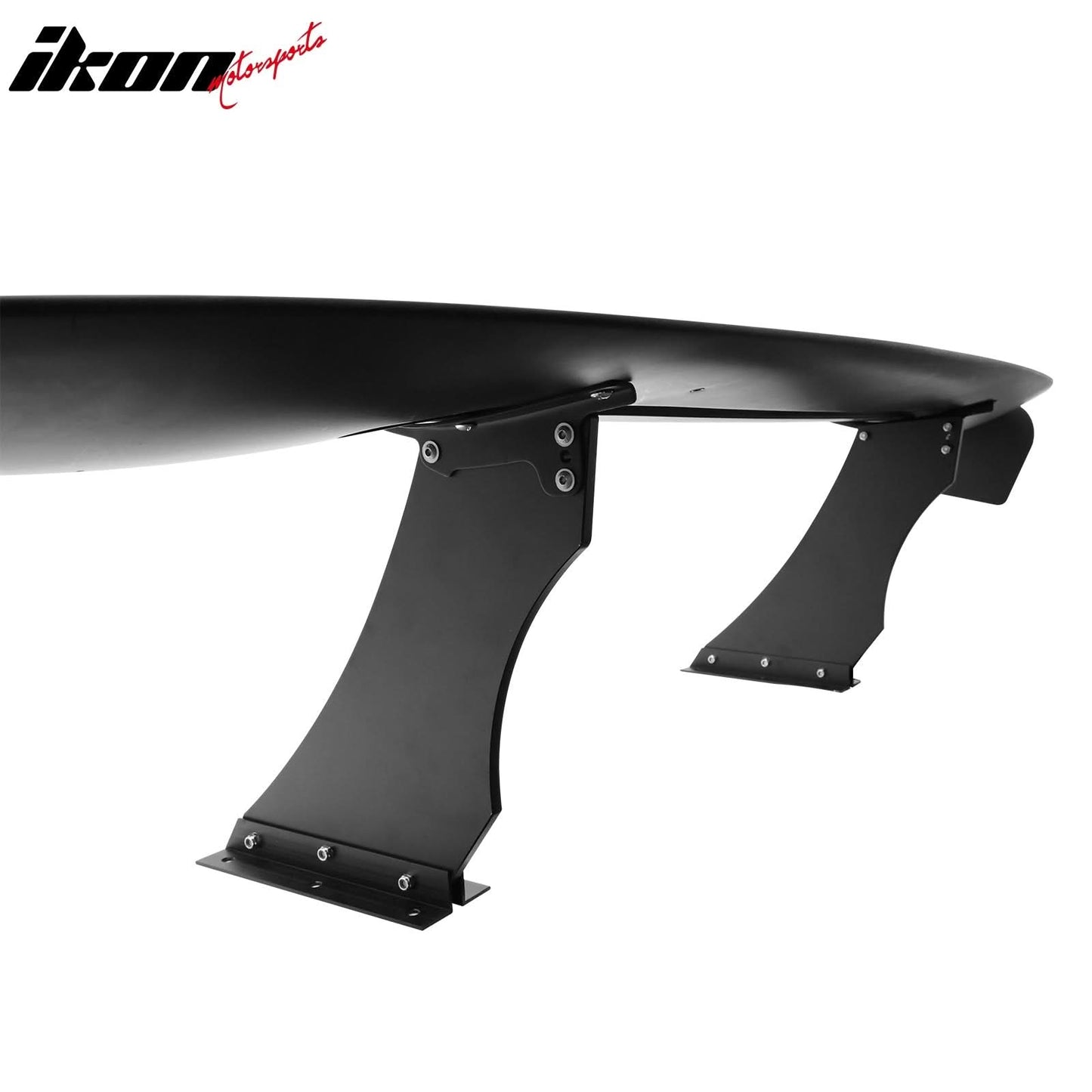 Universal 57'' GT Trunk Spoiler V1 Brackets V4B Legs + V4C Plates ABS